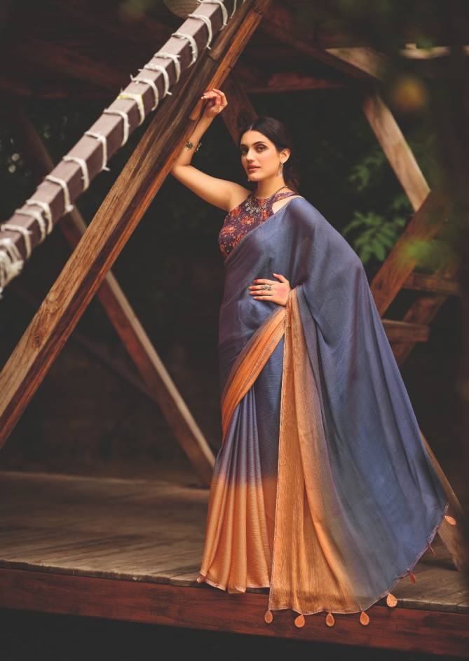 Sr Aruna Fancy Party Wear Heavy Chiffon Latest Saree Collection
